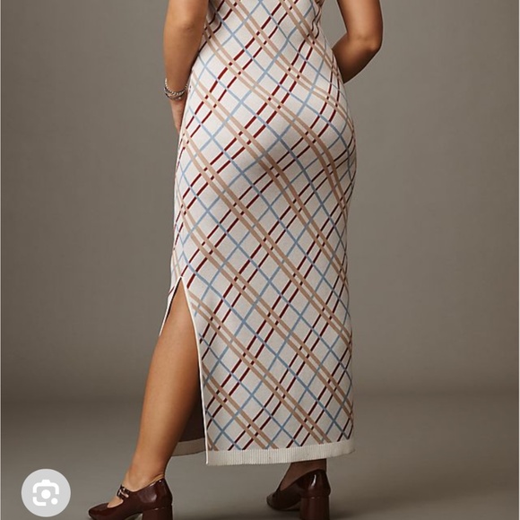 Anthropologie Maeve Two-Piece Sleeveless Sweater Top and Dress - Picture 7 of 8